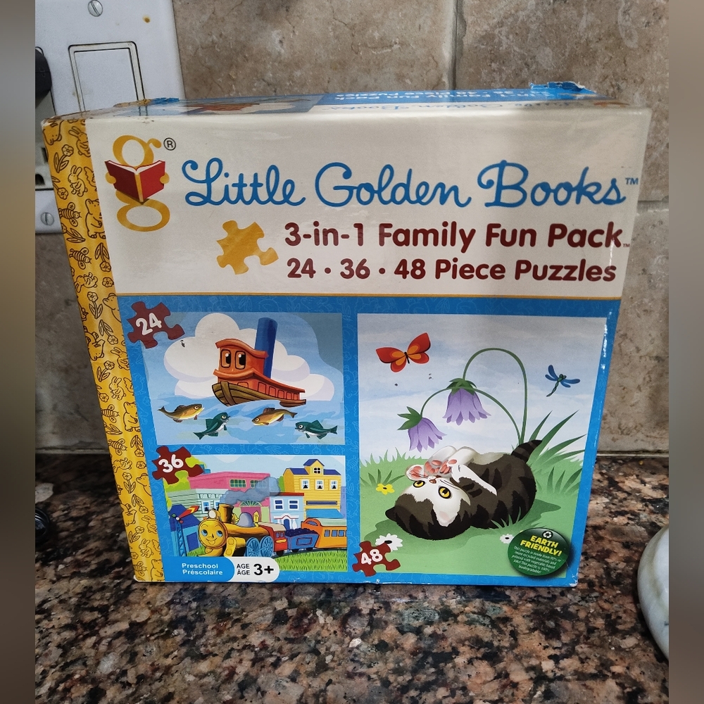 🌟 2/$15🌟 3-in-1 Family Fun Pack Puzzle Set